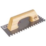 Rubi - peigne en acier 28cm. (8x8) poigne en bois ferme 65984 .