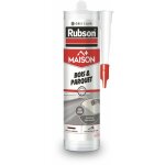 Rubson - maison mastic bois & parquet gris clair, mastic acrylique pour tous supports bois et maonnerie, ...