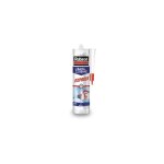 Rubson - mastic bain & cuisine s�chage rapide blanc, joint silicone longue dur�e r�sistant aux moisissures, ...