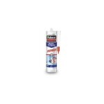 Rubson - mastic bain & cuisine s�chage rapide transparent, joint silicone longue dur�e r�sistant aux ...