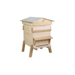 Ruche dadant bois montagne 10 cadres toit chalet Ruche dadant bois montagne 10 cadres toit chalet