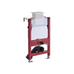 B�ti - support wc universel faible hauteur 82 cm avec plaque - window