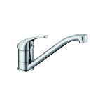 Rue du bain - robinet mitigeur evier bec inclin - chrom - classic