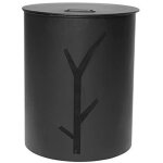 Ruecab coffre  granuls rond noir 55 litres