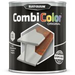 Rust - oleum - peinture anti - rouille combicolor - gris clair ral 7035 - 750 ml