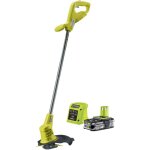Ryobi - coupe - bordures / dresse - bordures 18v - 1 batterie lithium + 18v 1, 5 ah et chargeur - rlt1825m15s ...