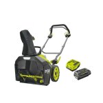 Ryobi déneigeuse 36v max power brushless - 25 cm - 1 batterie 4, 0ah - chargeur rapide - ry36stx45a - ... Ryobi déneigeuse 36v max power brushless - 25 cm - 1 batterie 4, 0ah - chargeur rapide - ry36stx45a - ...