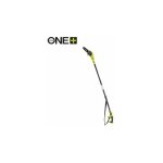 Ryobi - lagueur lectrique sur perche sans fil  batterie 18v one + - utilisations petit lagage, branchage ...