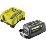 Ryobi - batterie 36v lithiumplus 6. 0 ah - 1 chargeur rapide ry36bc60a - 160