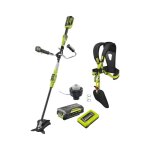 Ryobi - pack d�broussailleuse 36v lithium - ion rbc36x26b - t�te compl�te simple fil diam�tre 1, 6mm ...