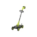 Ryobi - tondeuse 3 en 1 - ry18lmc30a - 120 - 18v one + - coupe 30 cm - 1 batterie 2. 0 ah - 1 chargeur ...