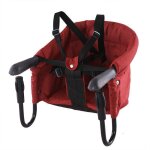 Sabir table et chaise b�b�, pliable, 33x22, 8x30cm, avec clip antid�rapant, capacit� 18kg, rouge