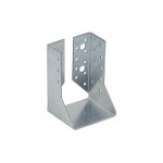 Fixtout - sabot de charpente galvanisé à ailes intérieures - larg. 80 x ht. 120 mm Fixtout - sabot de charpente galvanisé à ailes intérieures - larg. 80 x ht. 120 mm