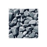 Sac + / - 25 kg - galet de marbre gris fonc� 12 - 25
