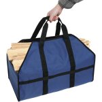 Sac bois chemin�e - sac a buches de chemin�e sac de bois de chauffage support de chemin�e po�le � bois ...