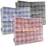 Sac  carreaux range tout  zip 84l - frandis