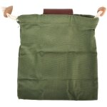 Sac de ceinture en cuir pour cueillette de fruits, id�al pour le camping et la randonn�e - vert arm�e ...