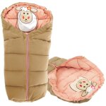 Sac de couchage b�b� 4 en 1 sheep beige / pink