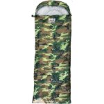 Sac de couchage � capuche, couette touristique 2 en 1, camouflage