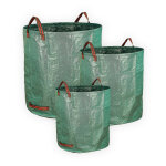 Oxeo - sacs  dchets verts pour jardin. 3 tailles, rsistants avec poignes - xxl - 500 litres - l - ...