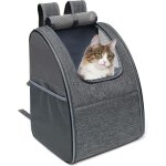 Sac  dos chat chien sac de transport pour chien respirant et pliable sac  dos de transport chat pliable ...