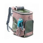 Sac  dos portable pour animal de compagnie + gobelet  eau, avec filet anti - virus pliable, lapin, ...