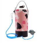 Sac de douche solaire 10l, sac chauffant solaire portable avec pomme de douche, sac de douche pour randonn�e, ...