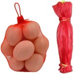 Sac en filet en plastique, 200 pi�ces sac en filet r�utilisable, maille d'emballage de fruits et l�gumes ...