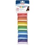 Sacs hygi�niques rainbow pour chiens et chats adapt�s aux distributeurs nano 7 rouleaux de 20 sacs