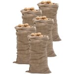Sacs en jute 5 pcs 65x135 cm 100 % jute 220 g / m
