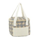 Aubry gaspard - sac lunch isotherme en jute point 20x15x15
