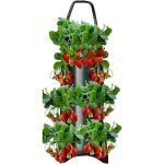 Sac de plantation pour fraise, sacs de culture � fraises suspendu jardin avec 8 trous, sac de plantation ...