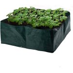 Sac � planter sacs de culture de plantes vertes 24  x 24  / 60 cm x 60 cm, 4 grilles divis�es sac de ...