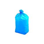Sans marque - sac poubelle 110 litres tri slectif bleu opaque - carton de 200 - maxiburo