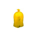 Sac poubelle 110 litres tri slectif jaune - carton de 200 - maxiburo