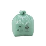 Sans marque - sac poubelle 50 litres nf environnement vert - 250 sacs - maxiburo
