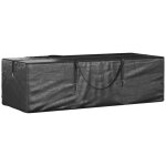 Sac de rangement pour sapin de no�l noir 135x40x55 cm pe vidaxl