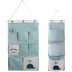 Sac de rangement suspendu, tissu porte � suspendre rangement tissu mural placard murale rangement chambre ...