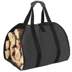 Sac de transport pour bois de chauffage, sac en toile, sac de transport �tanche, accessoire de chemin�e ...