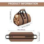 Sac de transport pour bois de chauffage, sac de transport pour bois de chauffage, sac de transport en ...