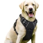 Sac de transport tactique en nylon pour grand chien - noir - ajustable - taille xl - convient aux chiens ...