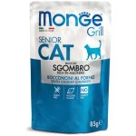 Sachet de maquereau senior monge cat grill 85 g