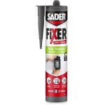 Sader - colle de fixation : fixer sans percer - tous travaux couleur: blanc - conditionnement: 445gr