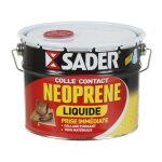 Colle contact noprne liquide seau 2. 5l - sader