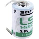 Saft - pile spéciale 1 / 2 lr6 (aa) lithium ls14250clg cosses à souder en u 3. 6 v 1200 mah 1 pc(s) Saft - pile spéciale 1 / 2 lr6 (aa) lithium ls14250clg cosses à souder en u 3. 6 v 1200 mah 1 pc(s)