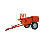 Remorque motobineuse motoculteur tr100