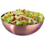 Saladier, inox, 31, 5 cm de diamtre, mlangeur rond pour cuisiner et le service, 5 l, cuivre - relaxdays ...