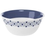 Saladier en plastique tosca bleu, 23 cm, stefanpl