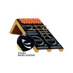 Cran sous - toiture aeromax extreme 2ba  2 bandes adhsives 200g / m pour montagnes et panneaux solaires ...