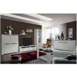 Azura home design ? salon complet jork gris c�rus� ? ensemble de meubles de salon ? m�lamin� haute densit� ...